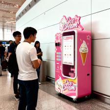 Distribuidor de máquinas expendedoras de helados para la expansión del negocio de Smart Soft Serve